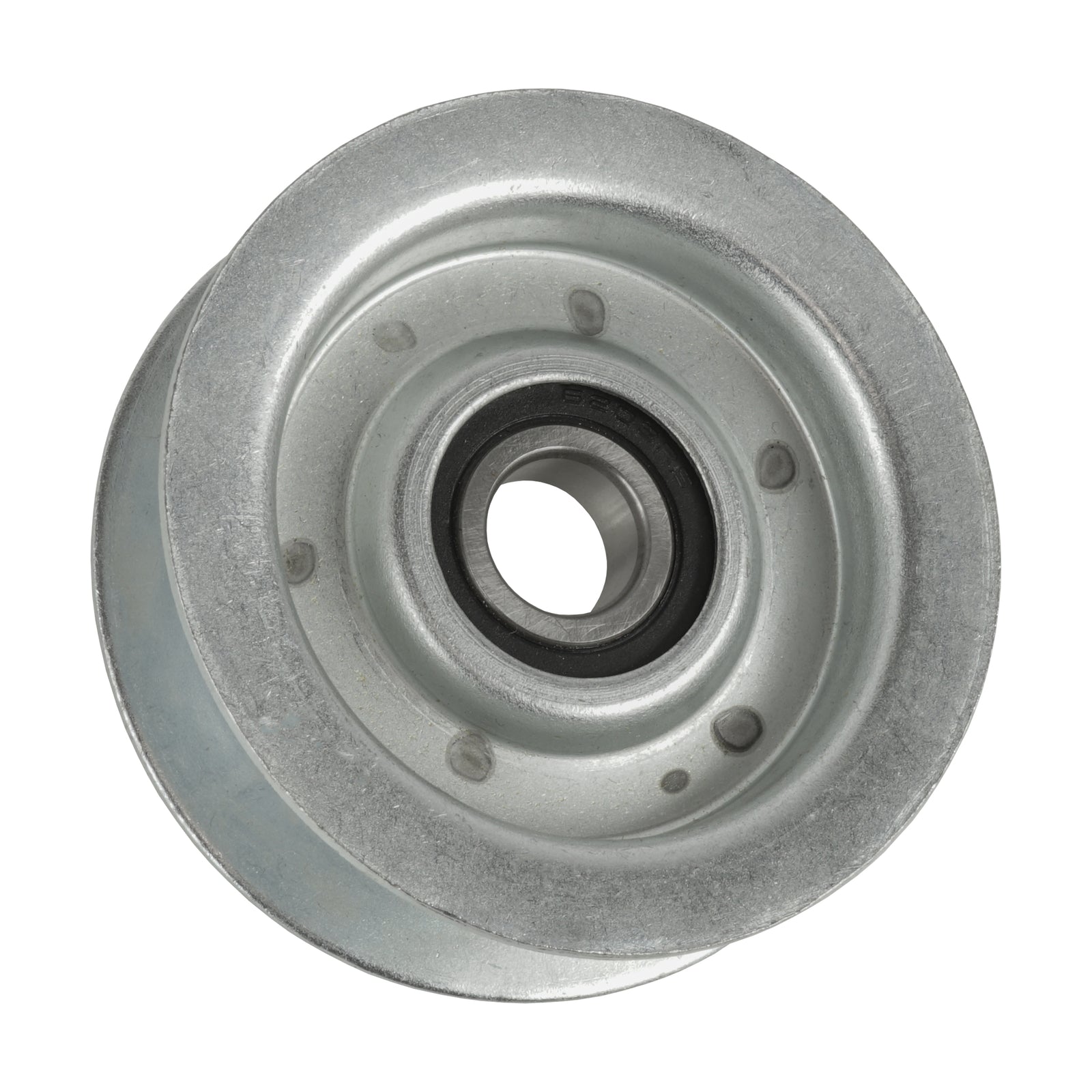 GY22172 flat idler pulley replacement for John Deere mower decks.
