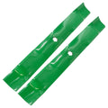 Mower Blades AM140973 / AM137330 for John Deere replacement mower blades 2-Pack.