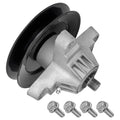 1 Spindle Assembly + Pulley 918-0574C spindle assembly for MTD Troy-Bilt mower deck.