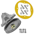 1 Spindle Assembly + Pulley + Hardware 918-06991 spindle assembly for MTD Troy-Bilt mower deck.