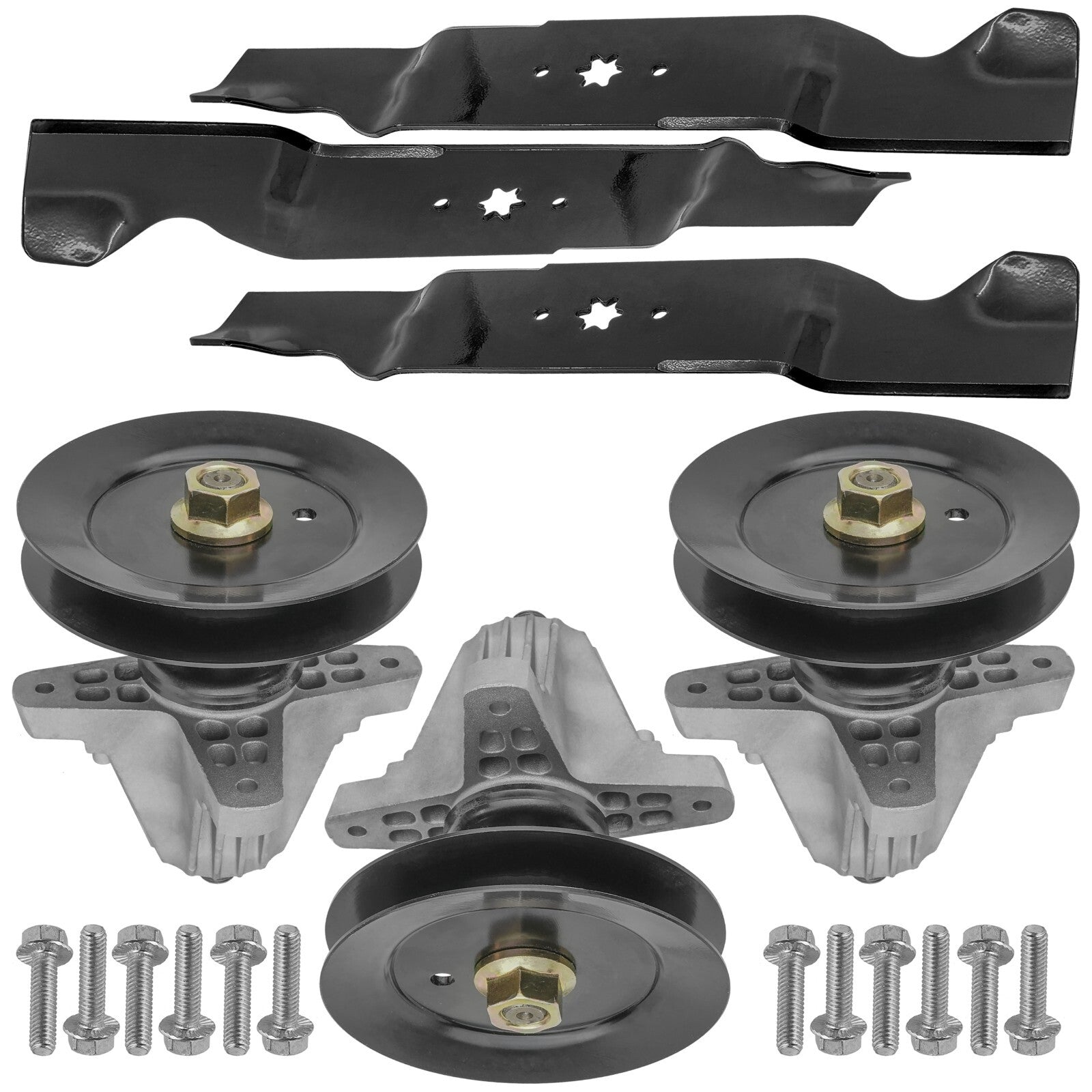 Deck Rebuild Kit 618-06978 spindle assembly for Cub Cadet MTD mower deck.