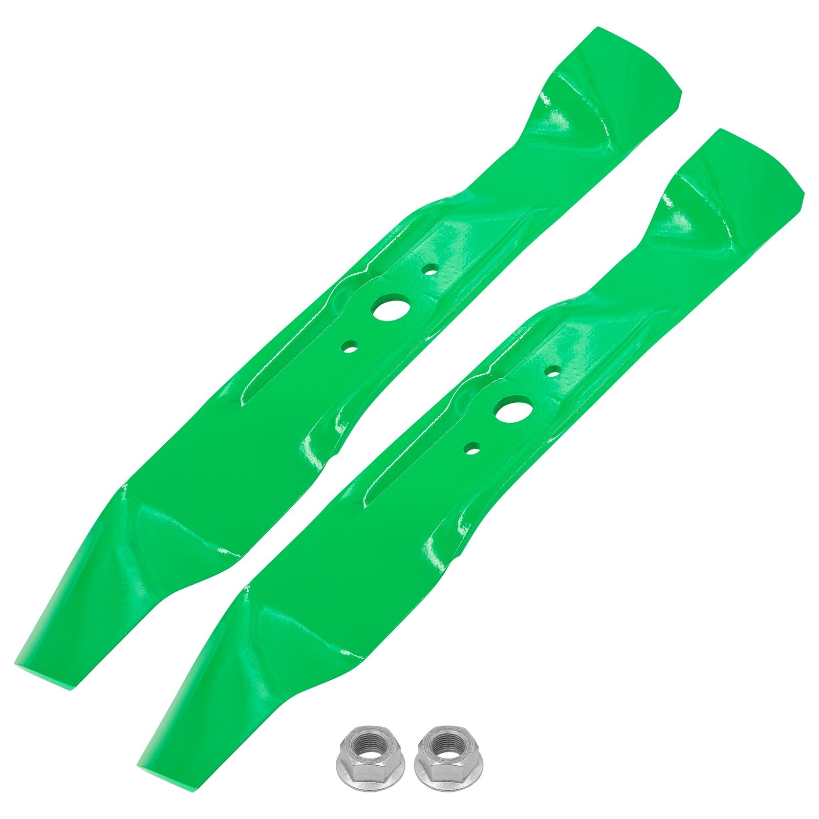 Mulching Mower Blades 942-0473A / 490-110-M111 / 742-0321 for Cub Cadet & MTD 38-Inch Deck with Hardware.