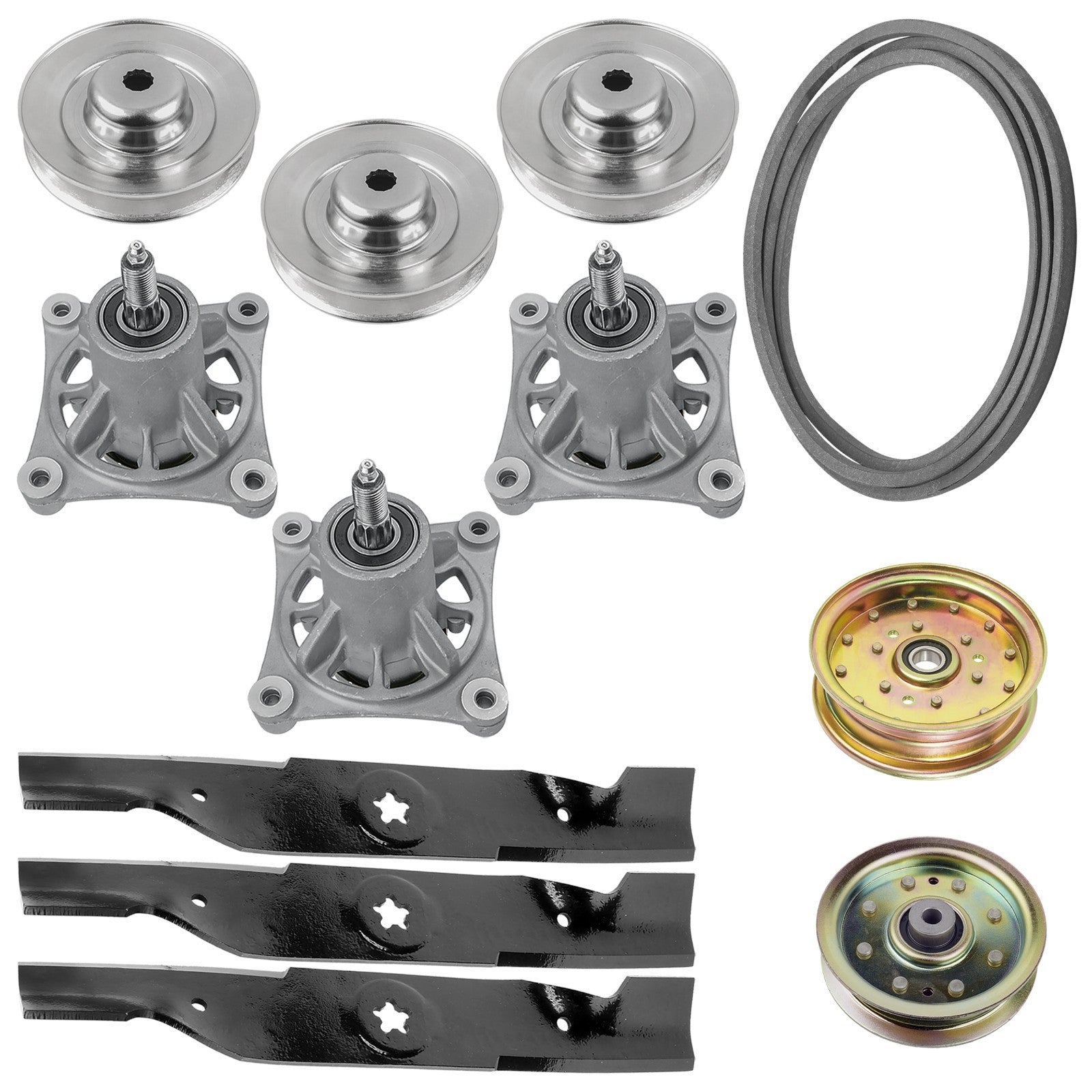 Deck Rebuild Kit 587125201 spindle assembly for Husqvarna mower deck.