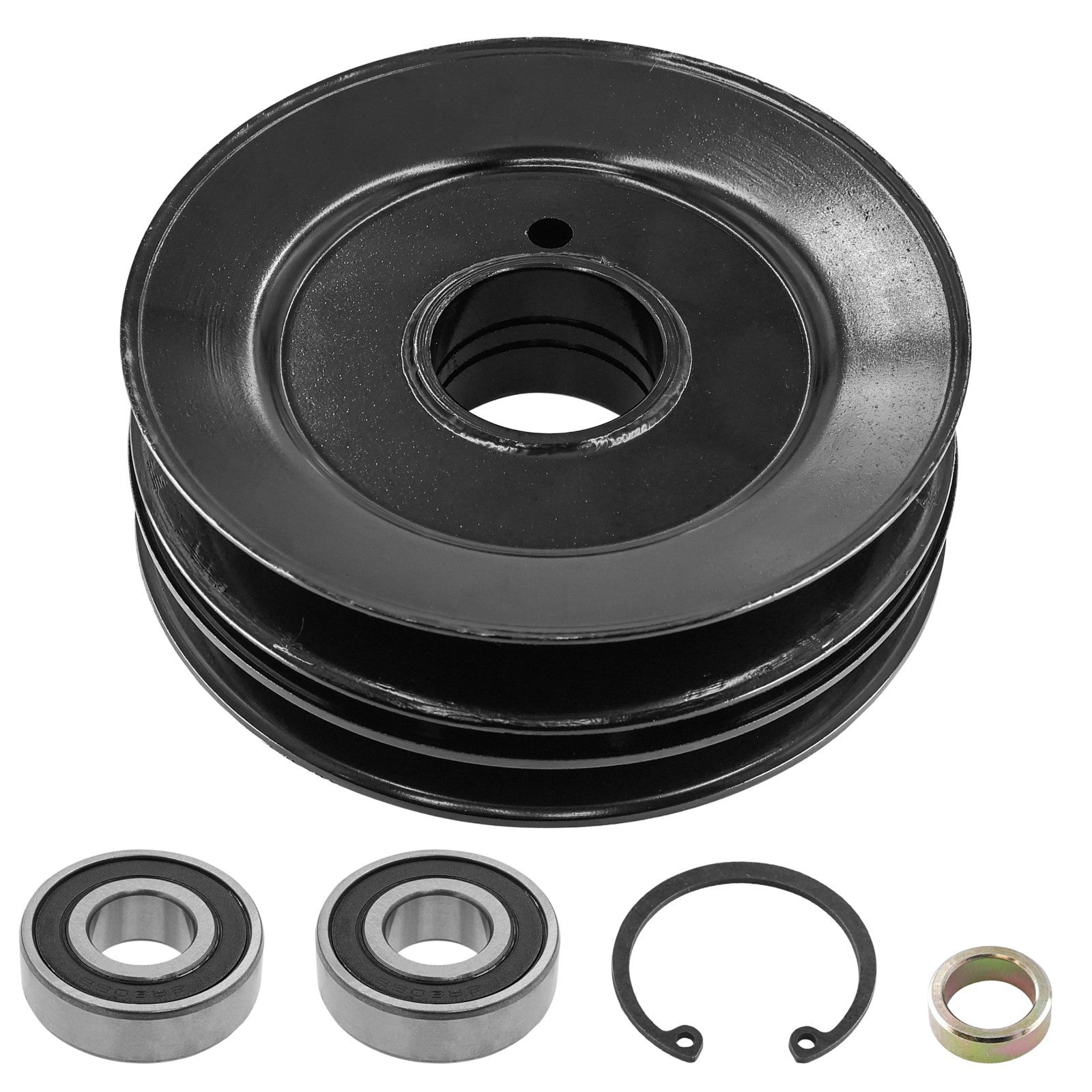 01008376P deck pulley replacement for Cub Cadet mower decks.