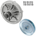 1 Spindle Assembly + Pulley 121-5681 spindle assembly for Exmark John Deere mower deck.