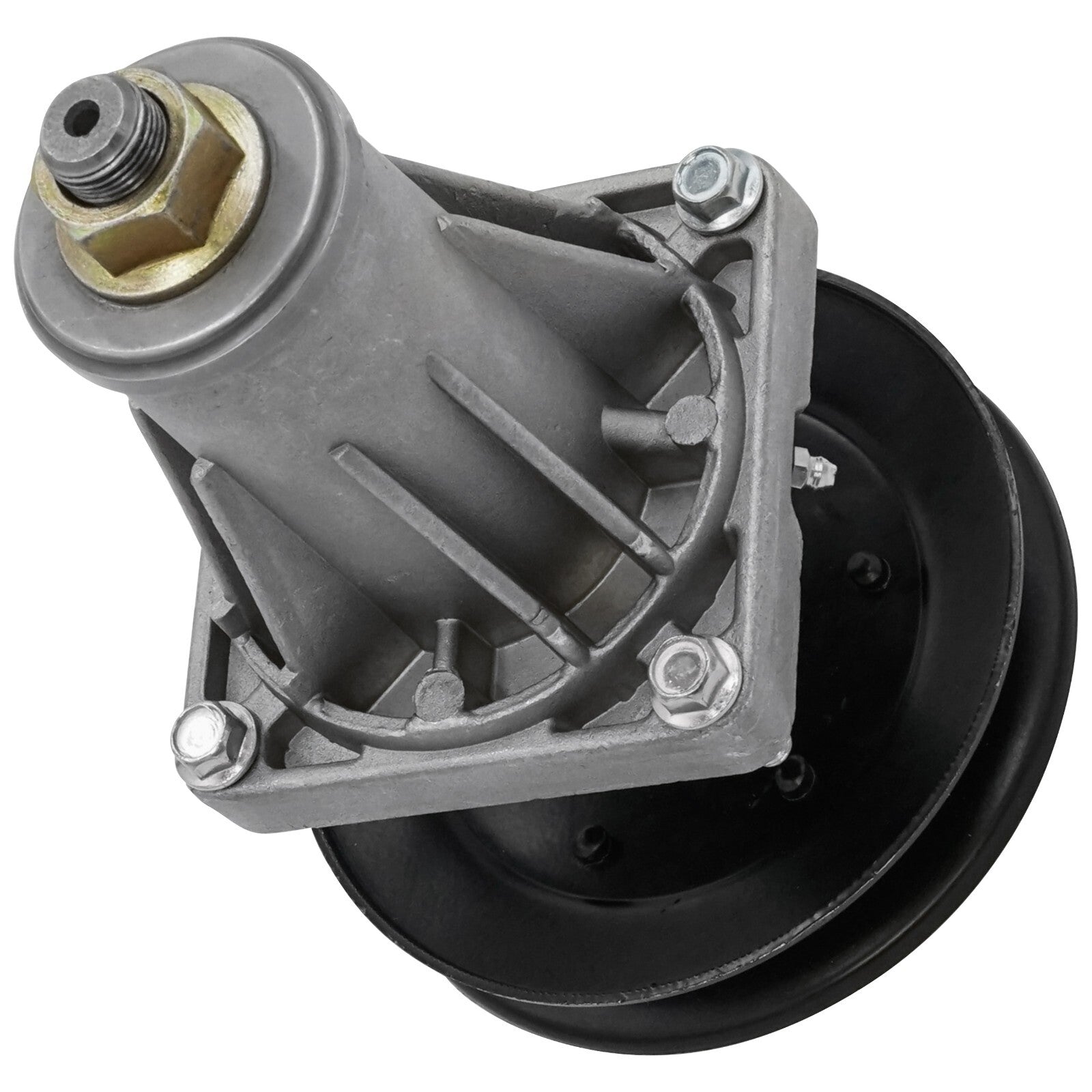 1 Spindle Assembly + Pulley 918-06993A spindle assembly for Cub Cadet MTD mower deck.