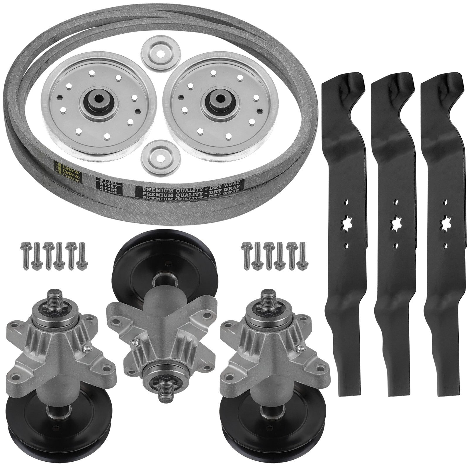 Deck Rebuild Kit 618-04608A spindle assembly for Cub Cadet MTD mower deck.
