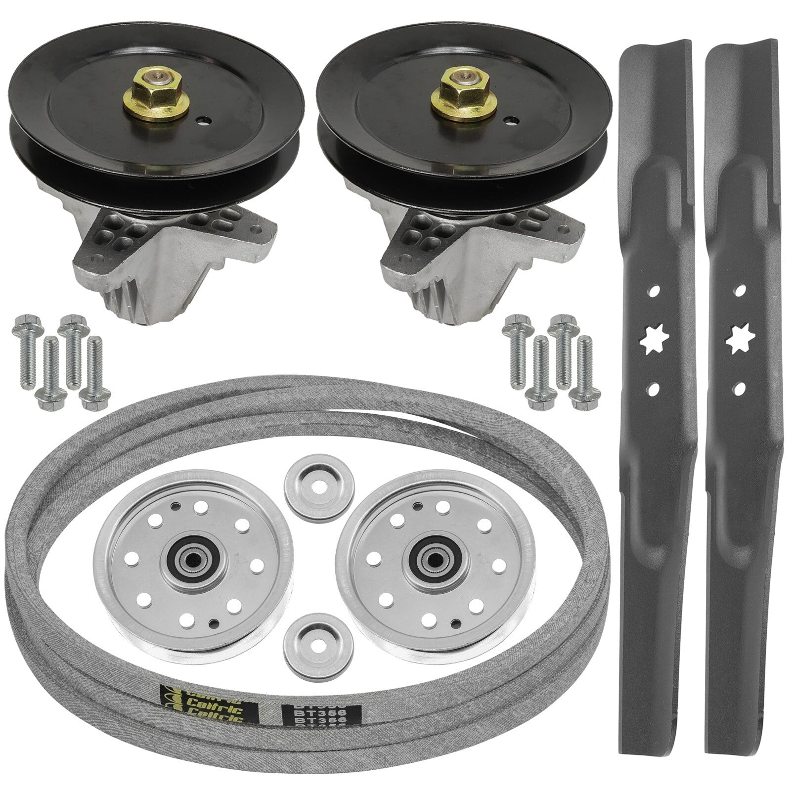 Deck Rebuild Kit 618-04822 spindle assembly for Cub Cadet Troy-Bilt mower deck.