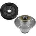 1 Spindle Assembly + Pulley 51510000 spindle assembly for Ariens Gravely mower deck.