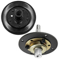 1 Spindle Assembly + Pulley 717-0906 spindle assembly for MTD White Outdoor mower deck.