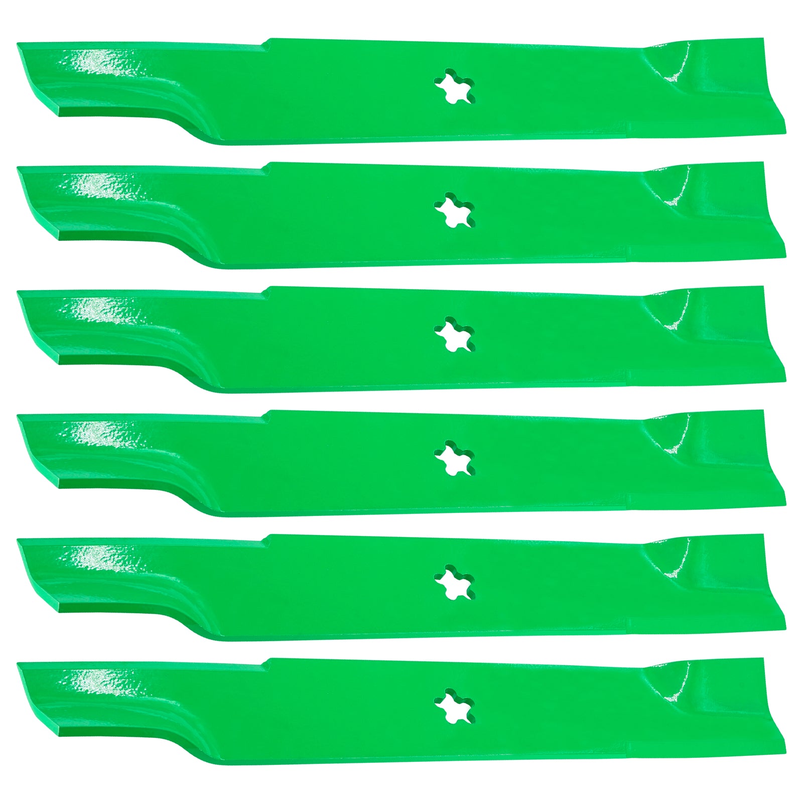 Mower Blades 539112079 / 539117973 - 52-Inch Deck replacement mower blades 6-Pack.