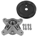 1 Spindle Assembly + Pulley 918-04217 spindle assembly for Cub Cadet MTD mower deck.