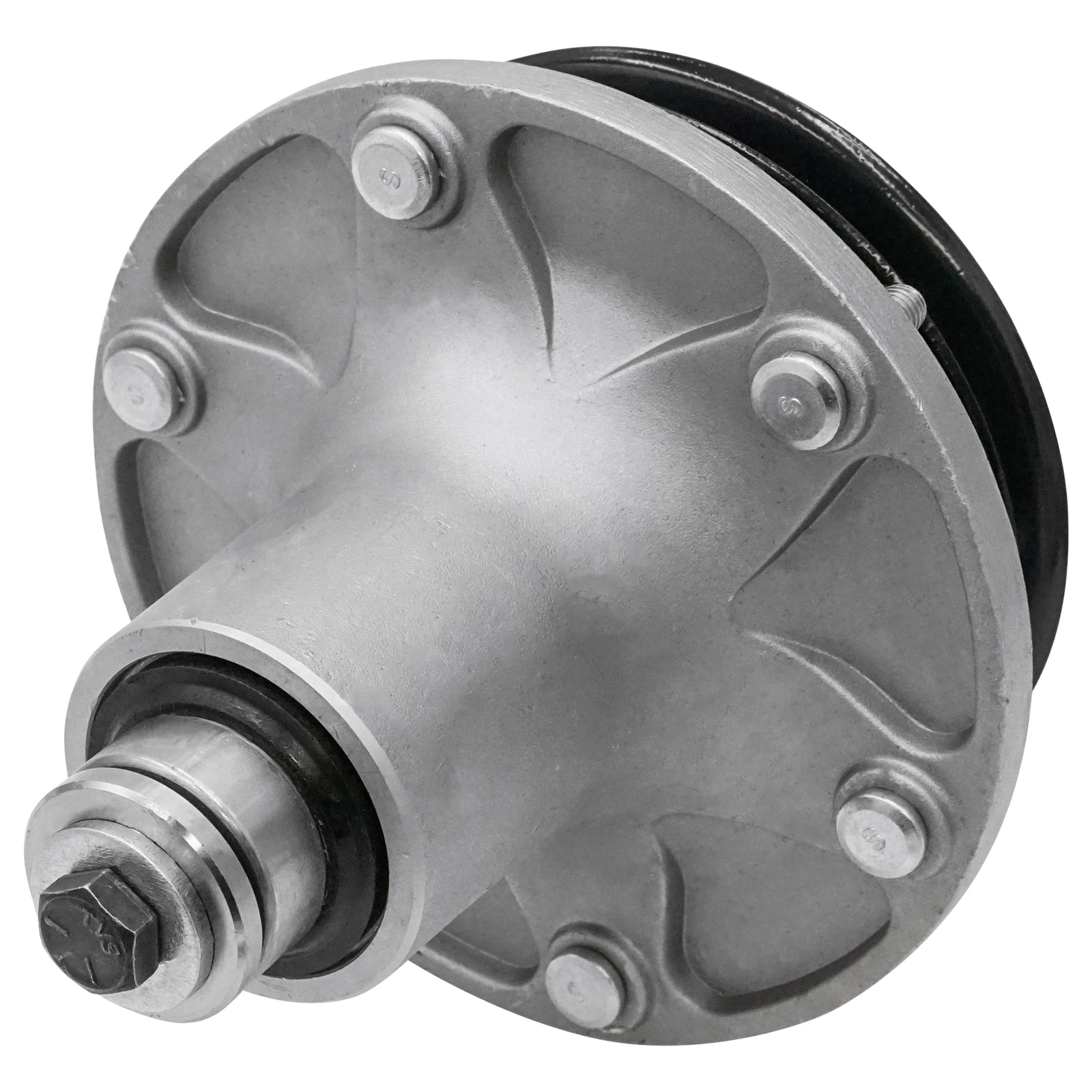 1 Spindle Assembly + Pulley + Blade 116-3344 spindle assembly for Exmark Ariens mower deck.