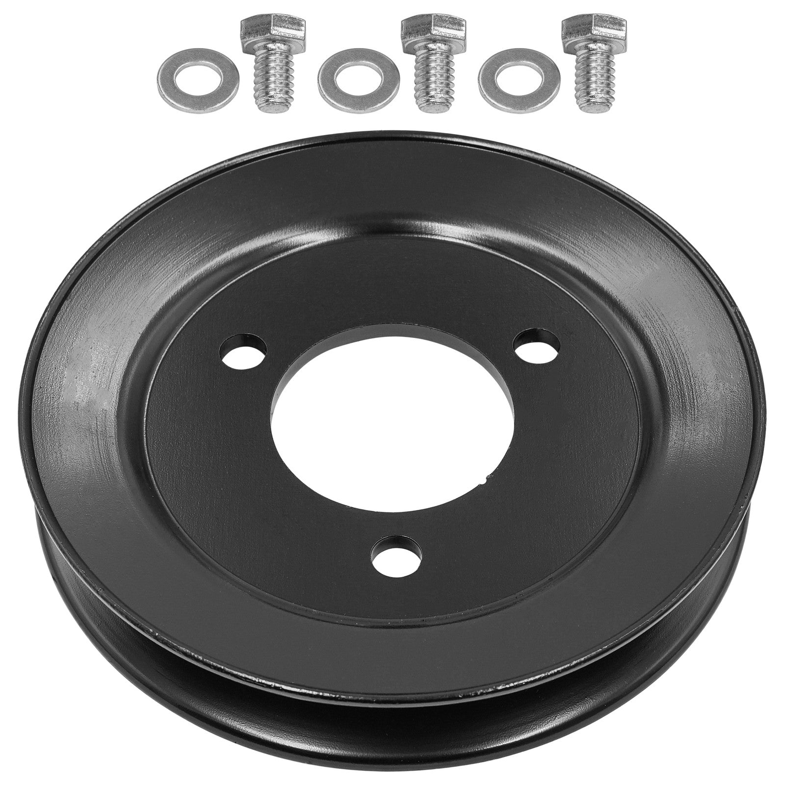 1 Spindle Assembly + Pulley 539130645 spindle assembly for Husqvarna Ferris mower deck.