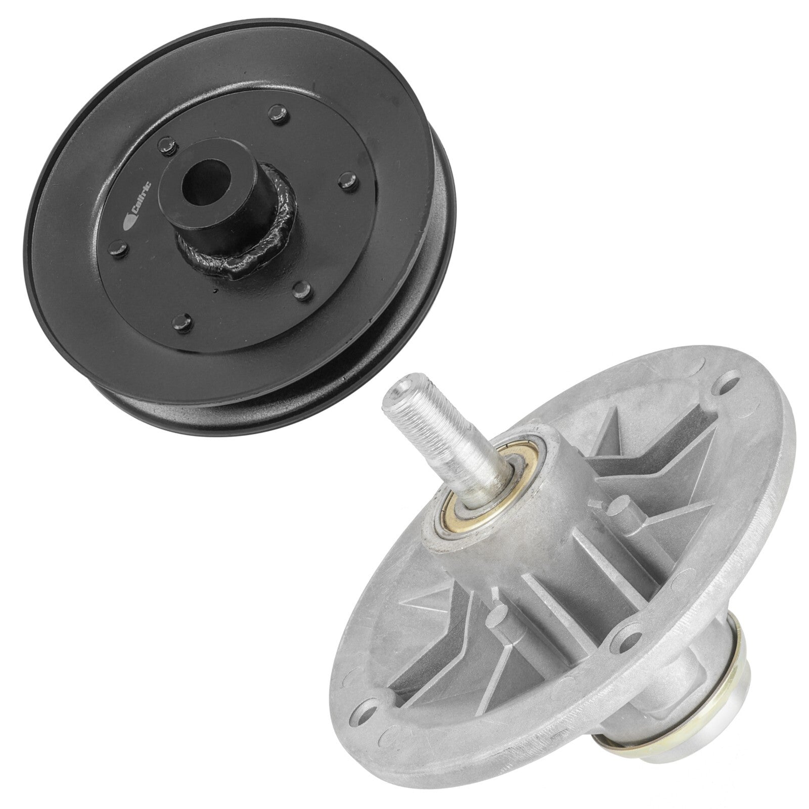 1 Spindle Assembly + Pulley 884510 spindle assembly for Toro mower deck.