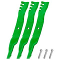 Mower Blades 11211102 / 32022 - 52-Inch Deck replacement mower blades 3-Pack with mounting bolts.
