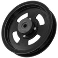 AUC11584 idler pulley replacement for John Deere mower decks.