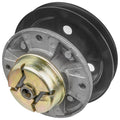 1 Spindle Assembly + Pulley AM121342 spindle assembly for John Deere mower deck.