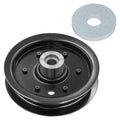 126123 idler pulley replacement for Hustler mower decks.