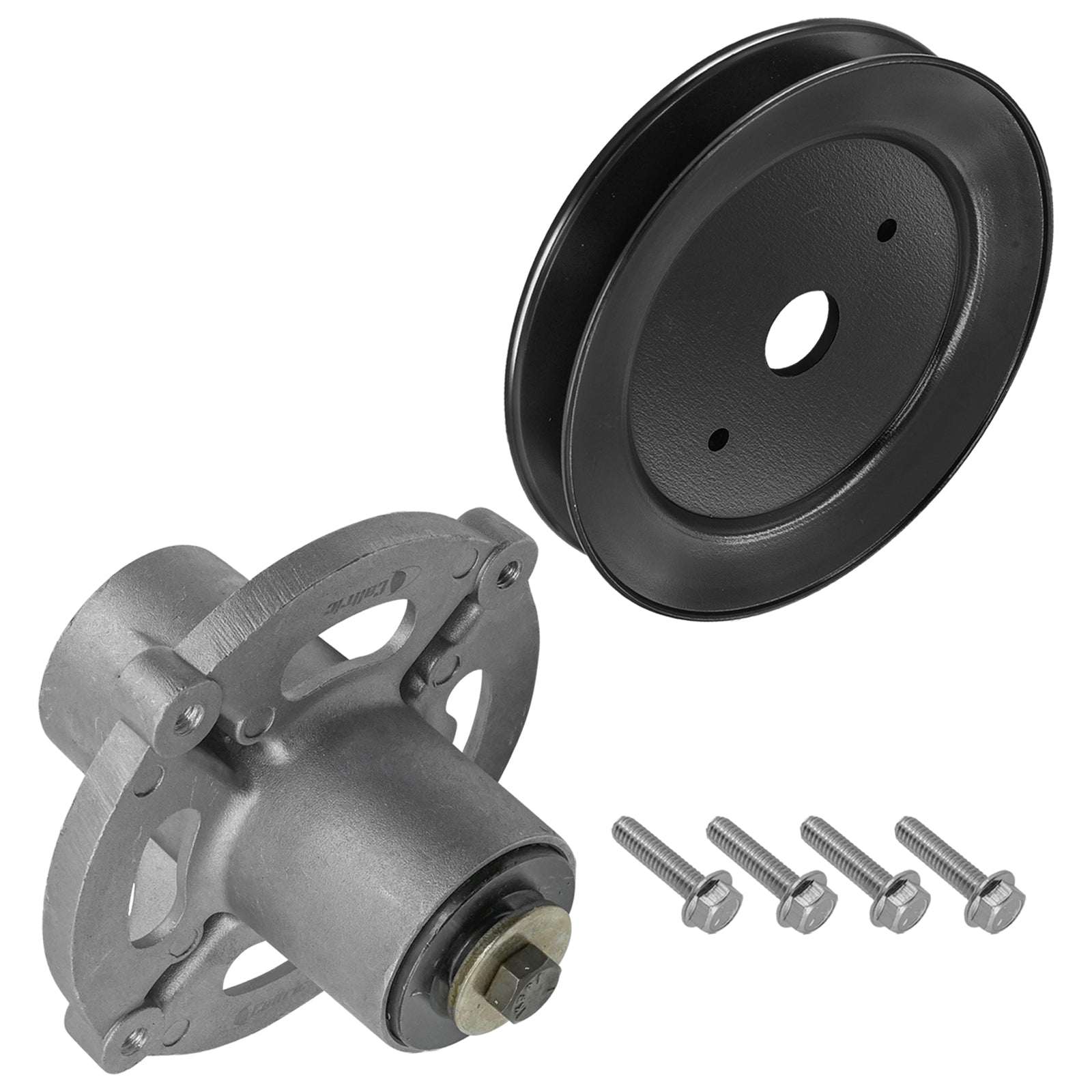 1 Spindle Assembly + Pulley 84003654 spindle assembly for Murray Simplicity mower deck.