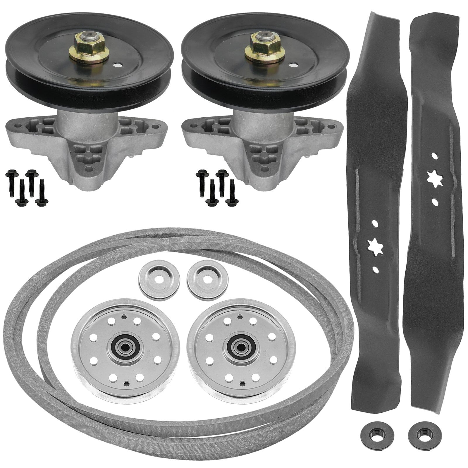 Deck Rebuild Kit 618-04197 spindle assembly for Cub Cadet MTD mower deck.