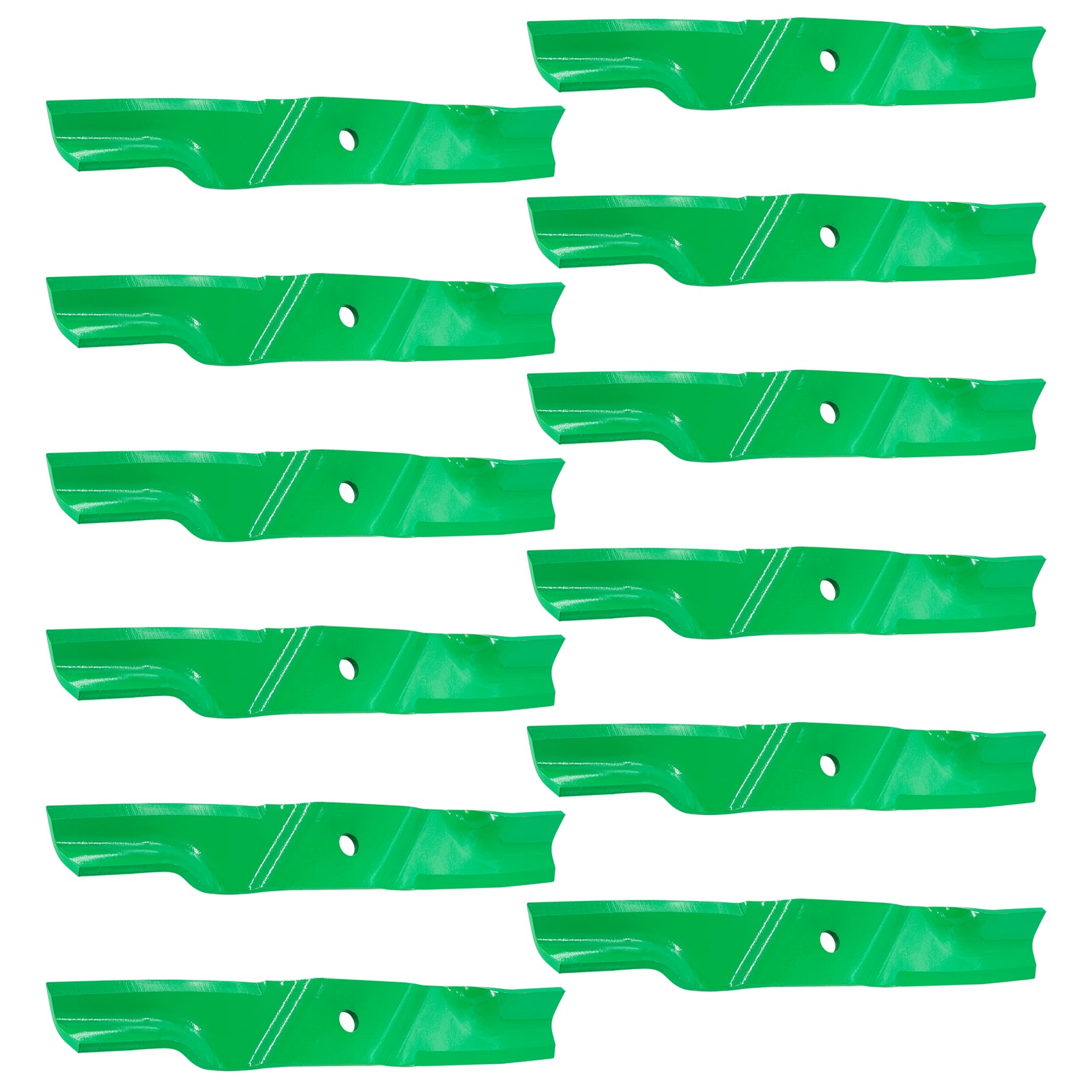 Mower Blades 300440 / 300441 for Dixie Chopper 60-Inch Deck replacement mower blades 12-Pack.