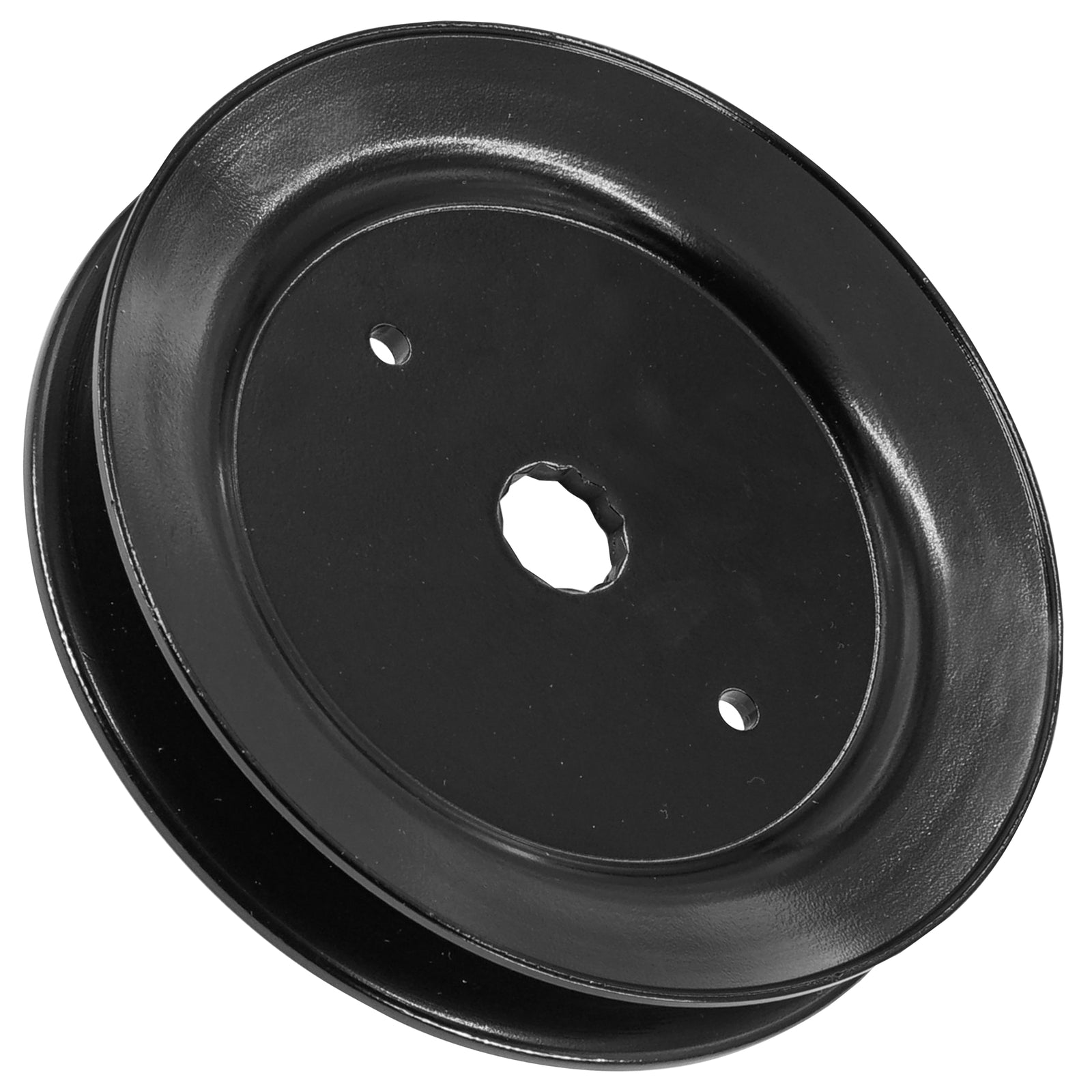 603988 deck spindle pulley replacement for Hustler mower decks.