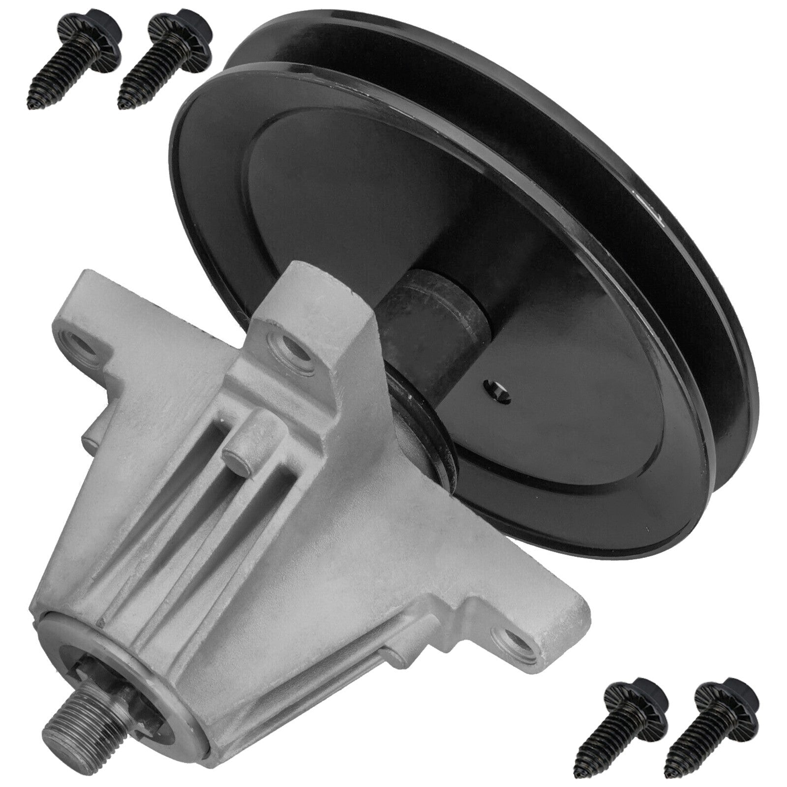 1 Spindle Assembly 618-06977 spindle assembly for MTD Cub Cadet mower deck.