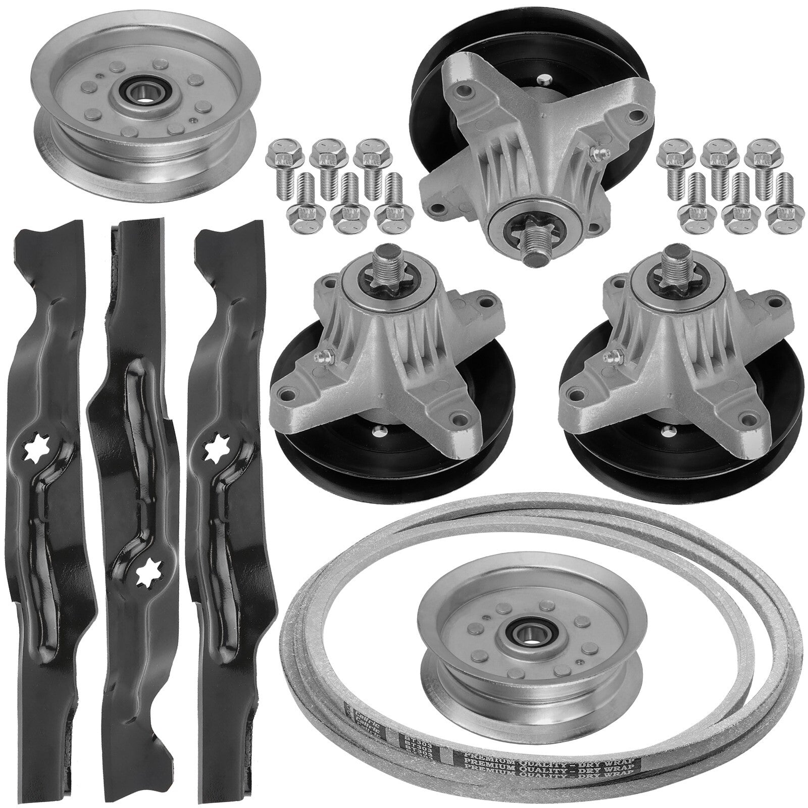 Deck Rebuild Kit 618-04825 spindle assembly for Cub Cadet MTD mower deck.