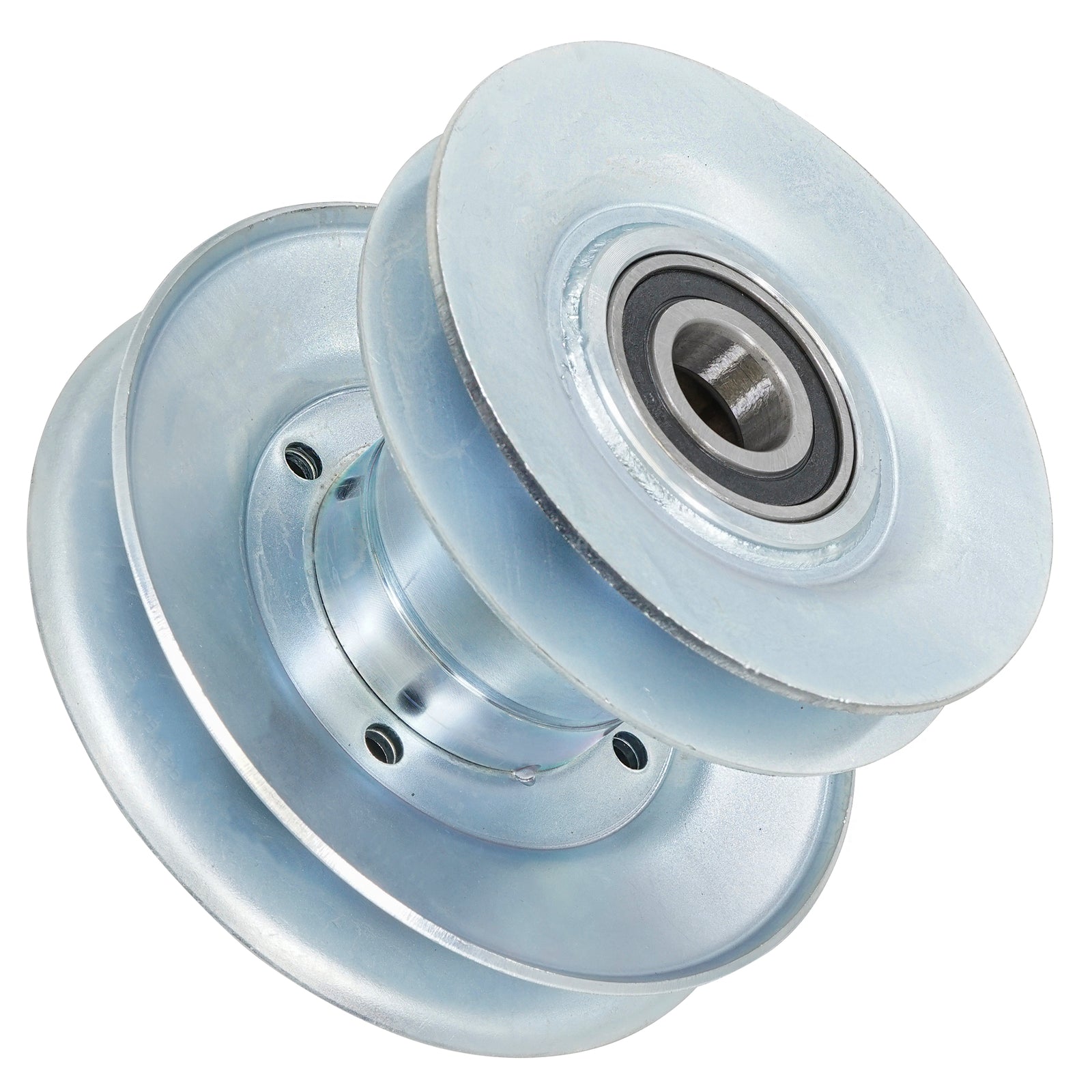 AM118260 idler pulley replacement for John Deere mower decks.