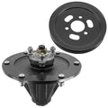1 Spindle Assembly + Pulley 2186207 spindle assembly for Toro John Deere mower deck.