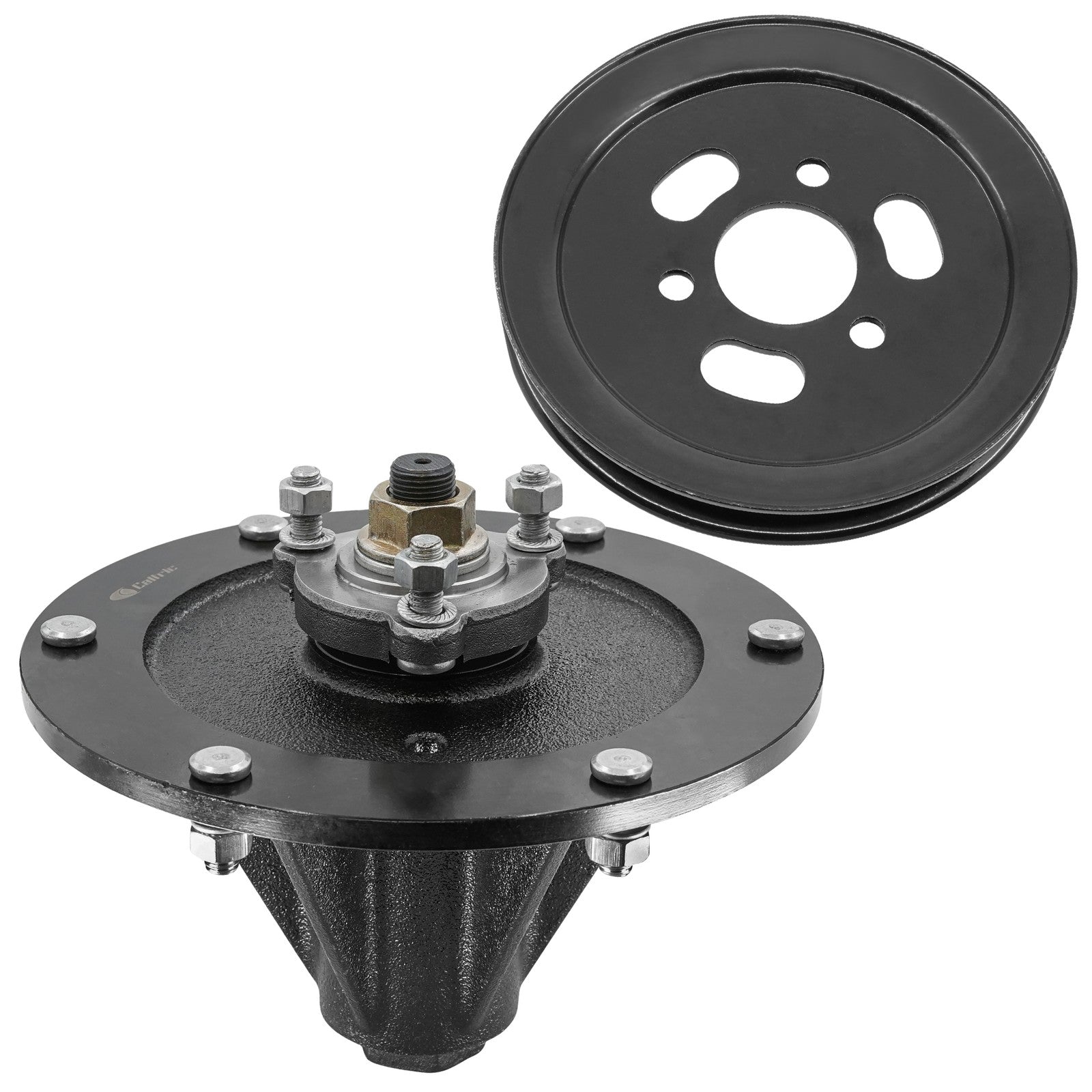1 Spindle Assembly + Pulley 2186207 spindle assembly for Toro John Deere mower deck.