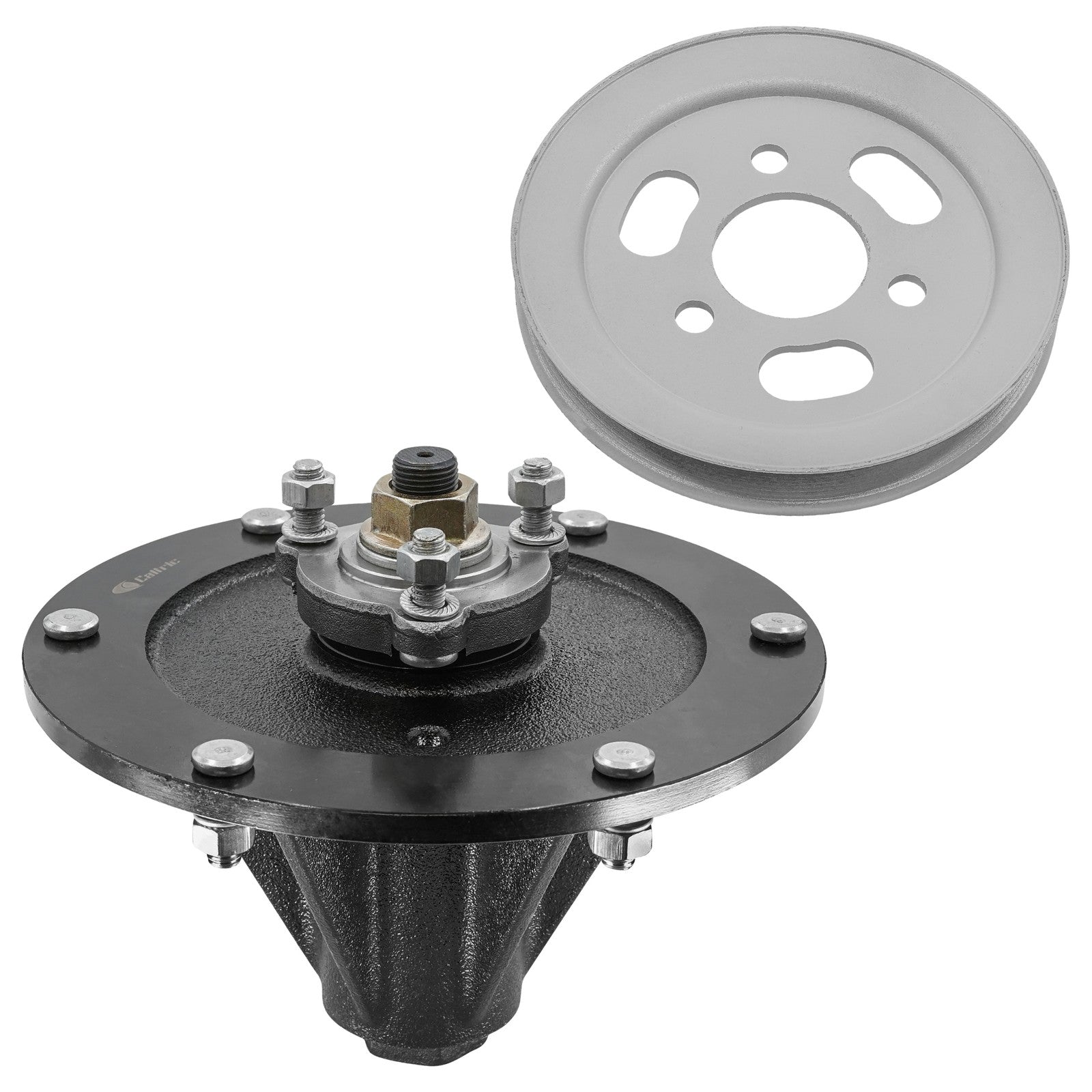 1 Spindle Assembly + Pulley 127-0570 spindle assembly for Toro mower deck.