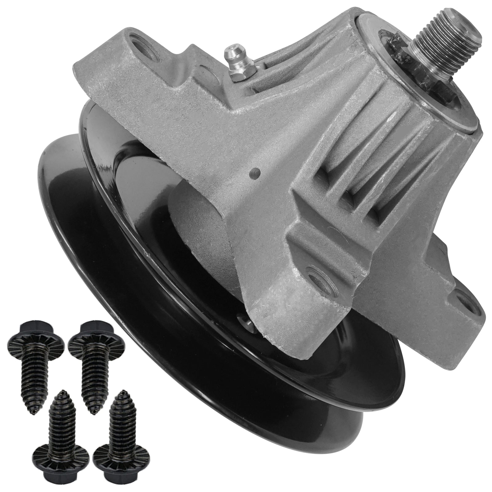 1 Spindle Assembly 918-0428B spindle assembly for MTD White Outdoor mower deck.