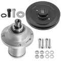 1 Spindle Assembly + Pulley 037-6015-50 spindle assembly for Bad Boy mower deck.