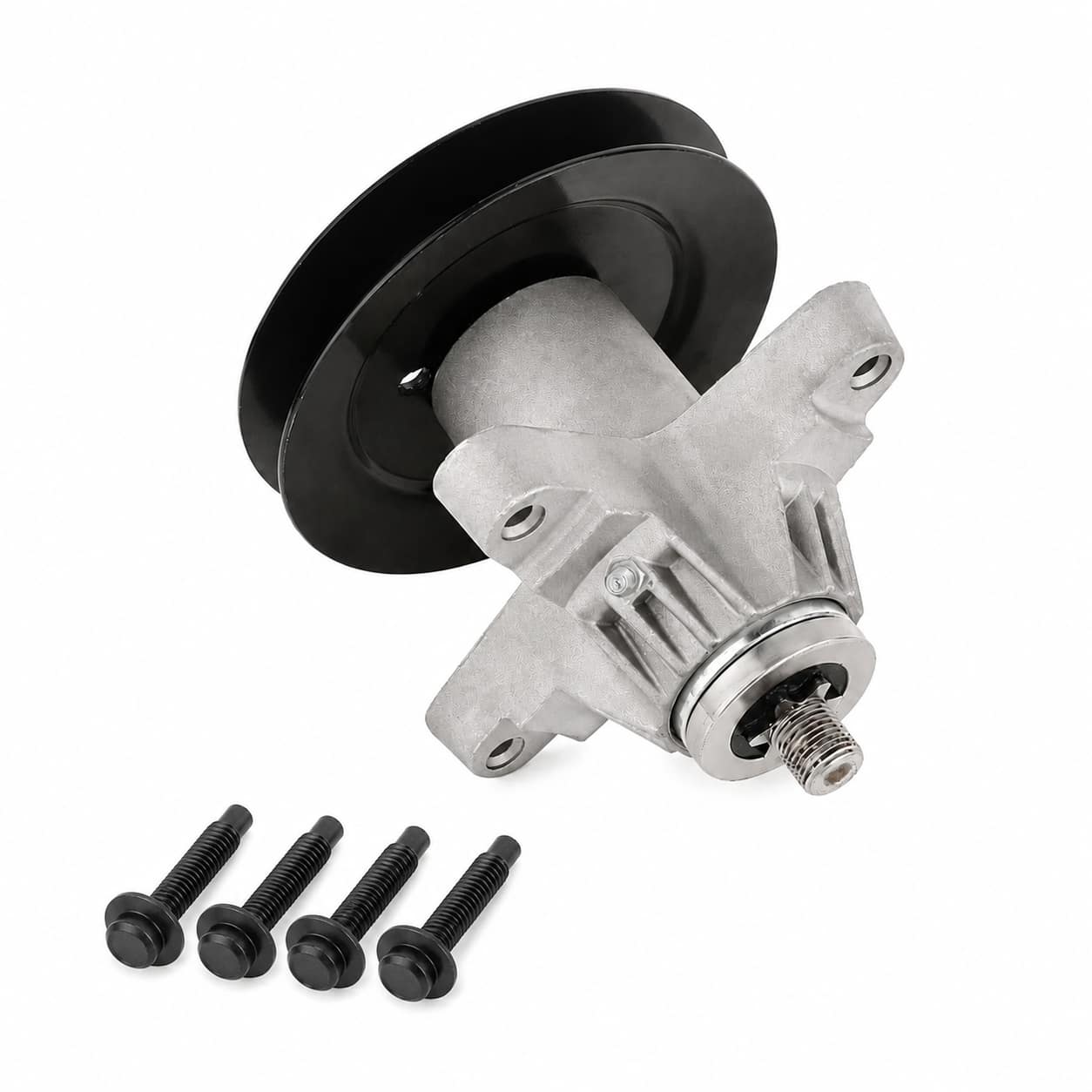 918-04126B spindle assembly replacement for Cub Cadet, MTD, and Troy-Bilt mower decks, replacing 618-04126, 918-04125, and 918-04126B.