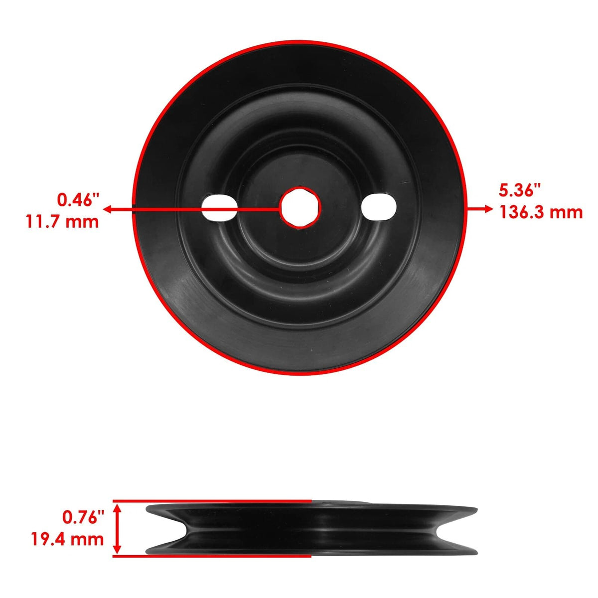 UC26511 spindle pulley